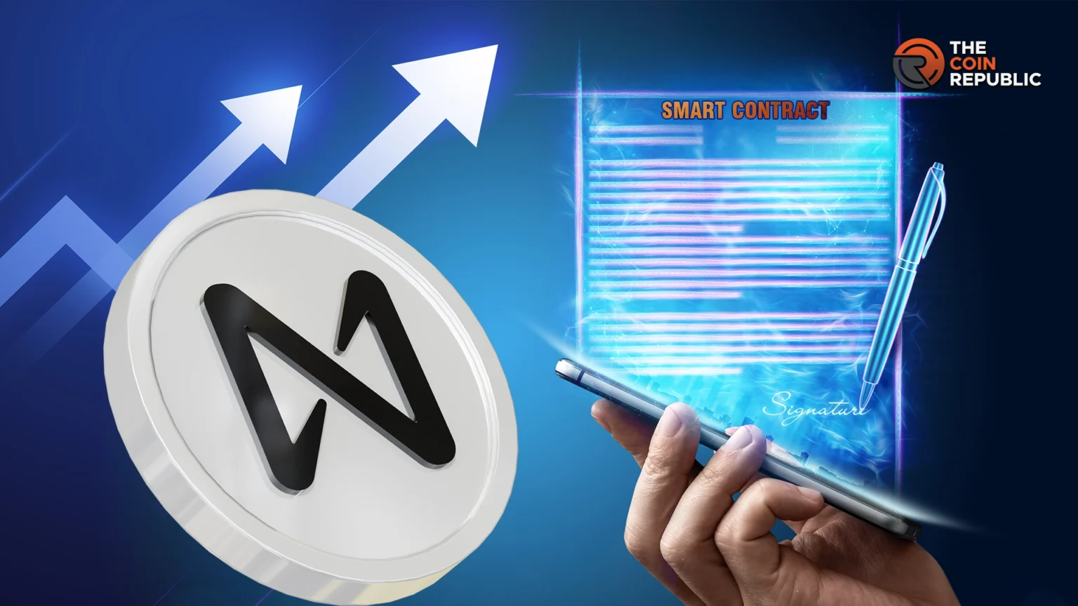 NEAR Protocol Price Surge 40%: Symmetrical Triangle Formation Hints Breakout